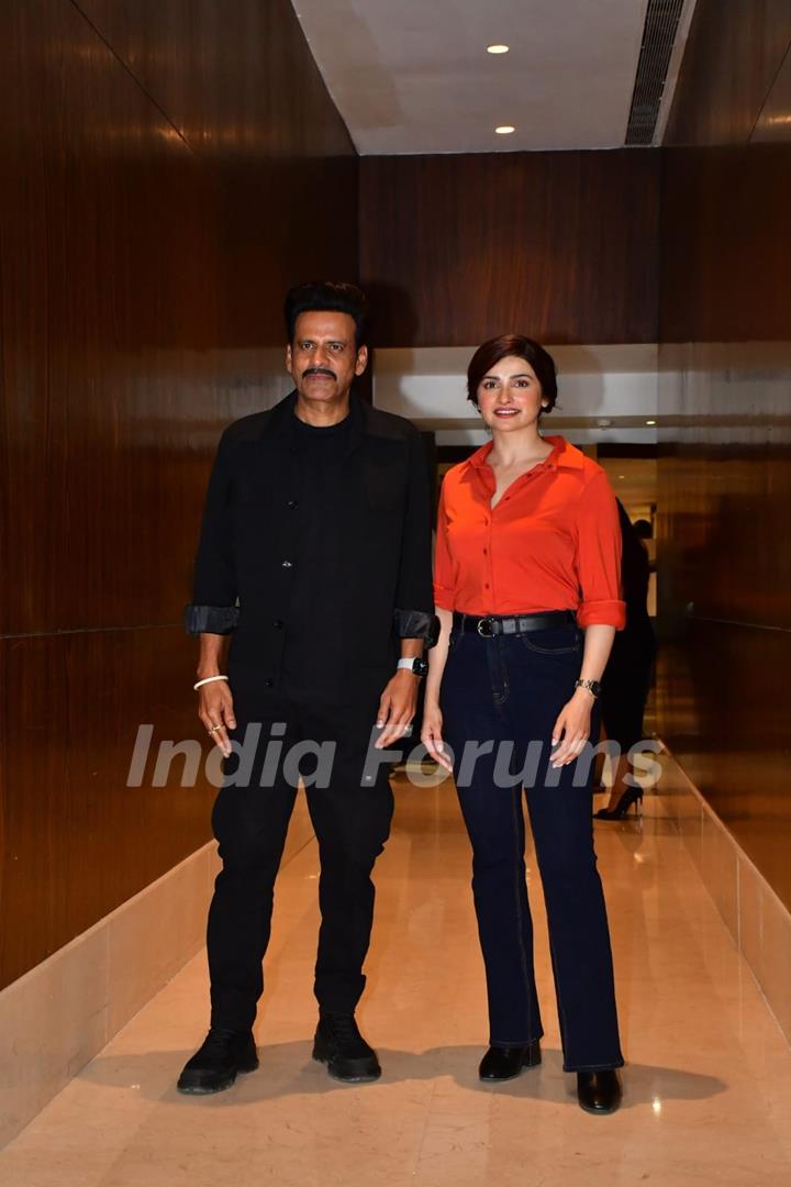 Prachi Desai and Manoj Bajpayee grace the trailer launch of Silence 2