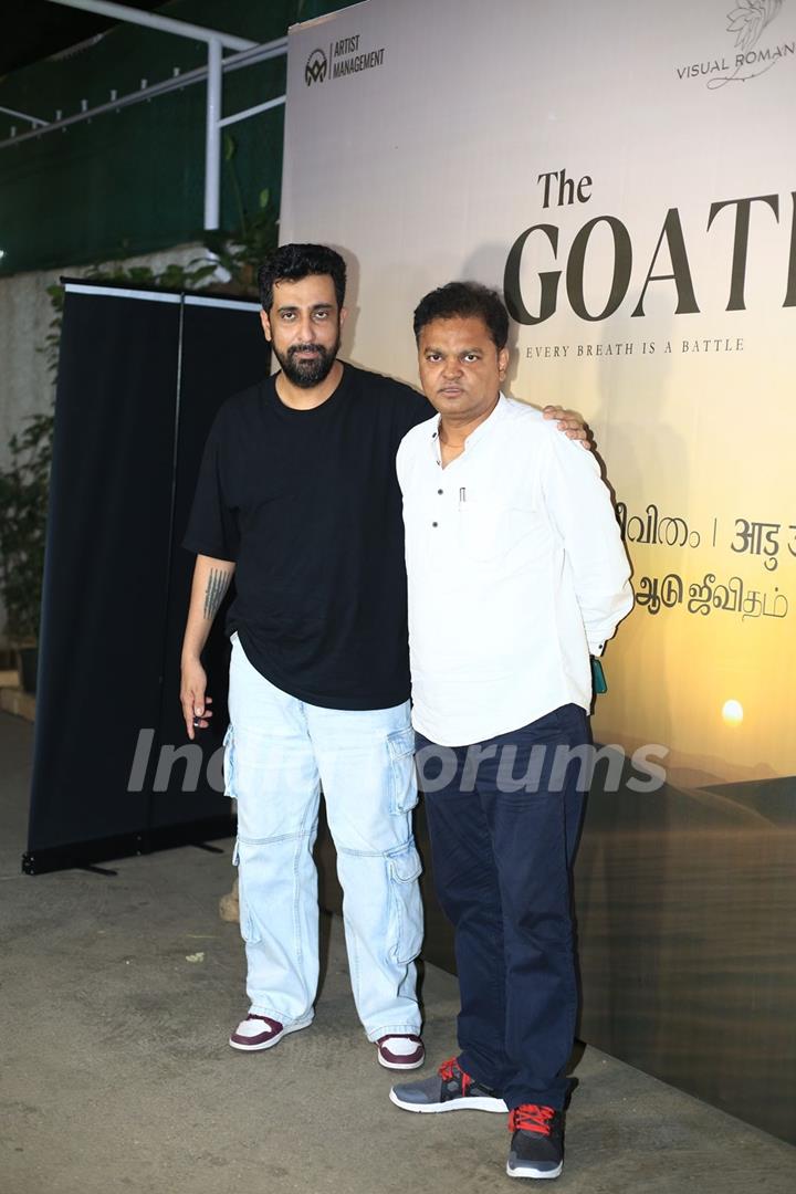 Celebrities snapped at the screening of The Goat Life