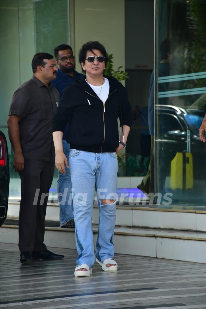 Sajid Nadiadwala snapped in Andheri