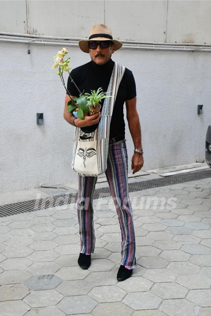 Jackie Shroff snapped in the city