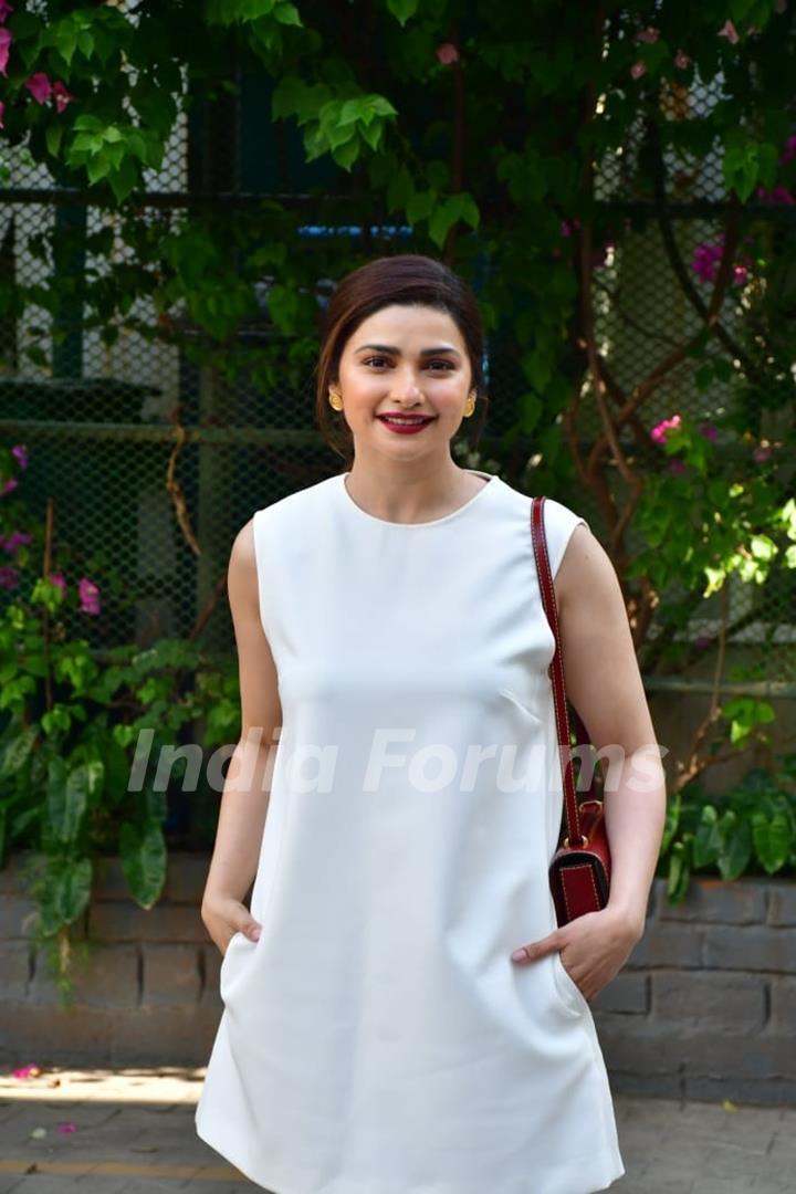 Prachi Desai snapped in the city