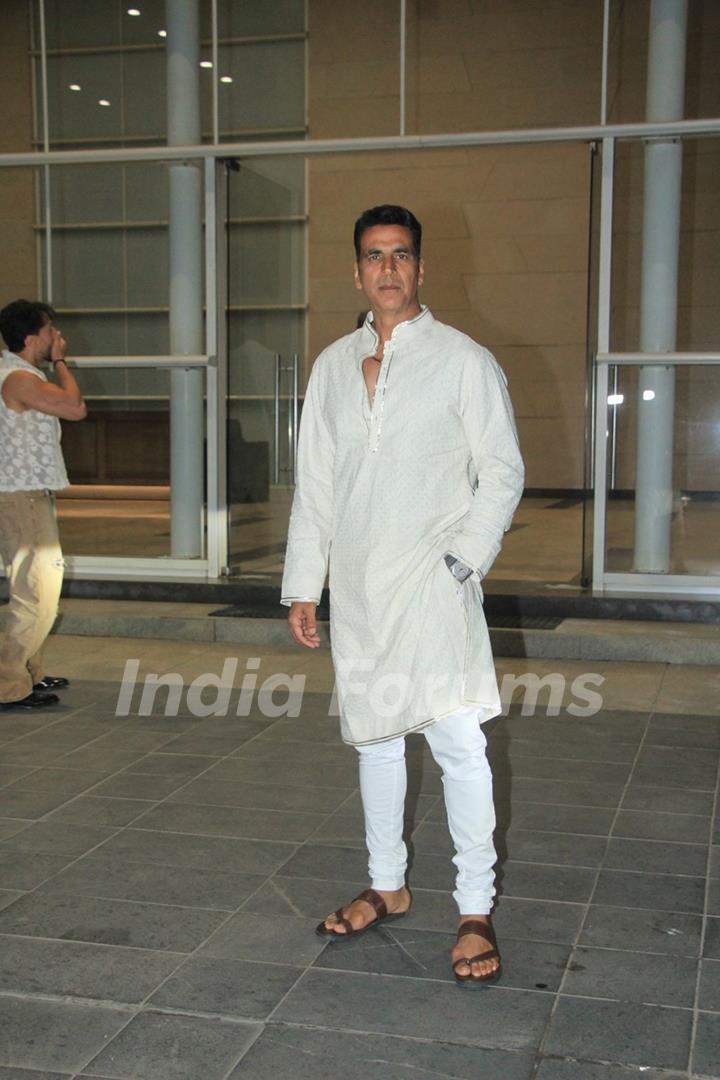 Akshay Kumar snapped at the Ali Abbaz Zafar Iftaar Party