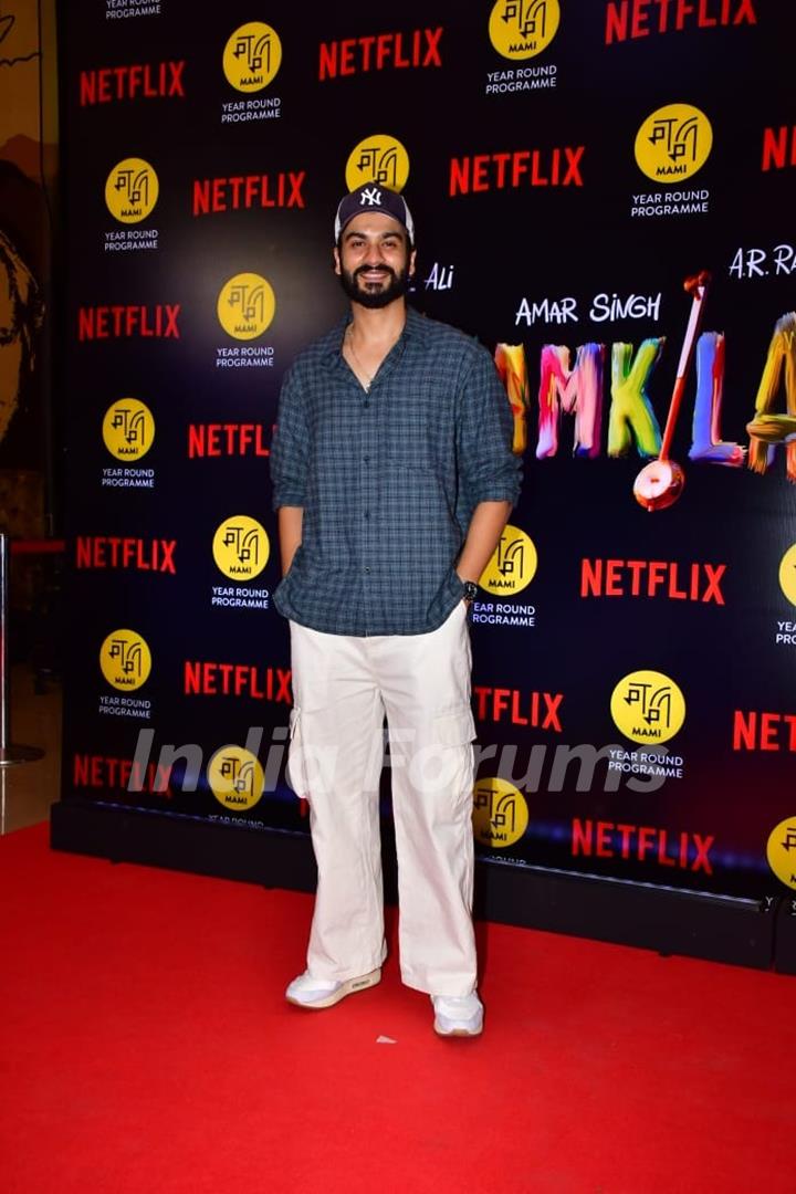 Sunny Kaushal grace the Screening of Amar Singh Chamkila