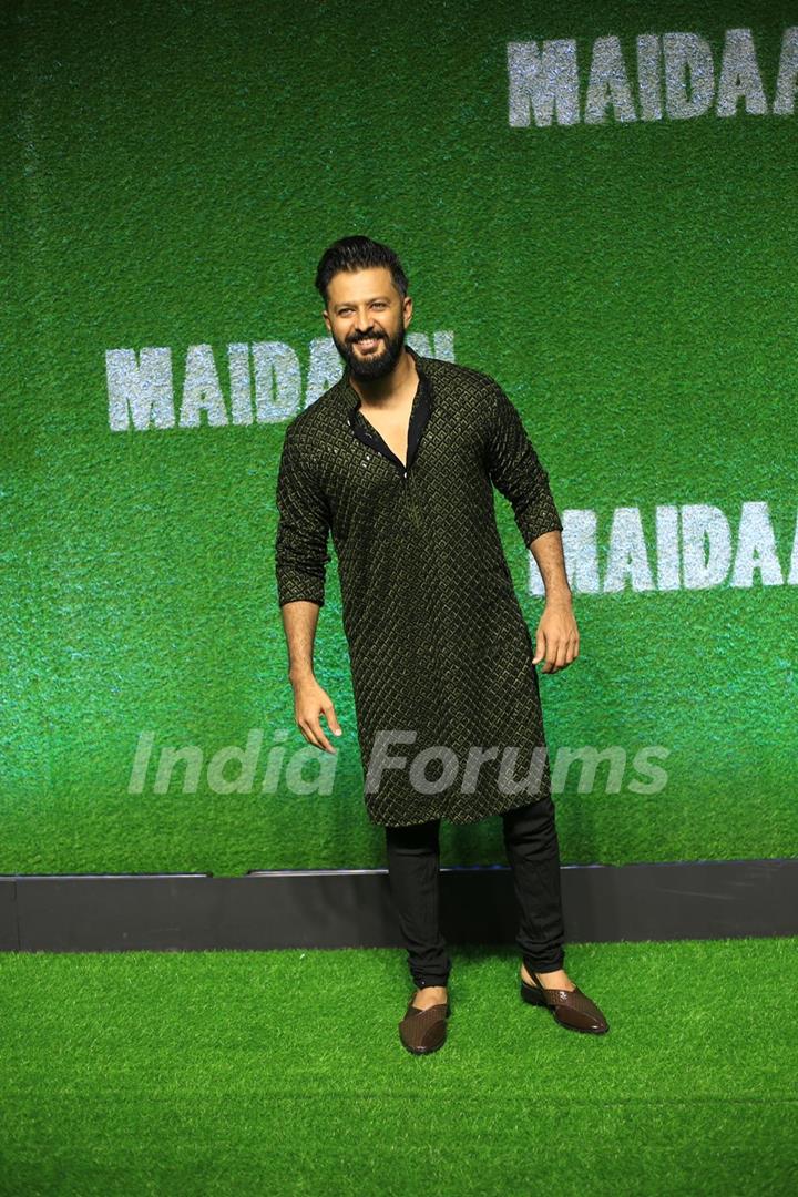 Vatsal Sheth grace at the Screening of Maidaan