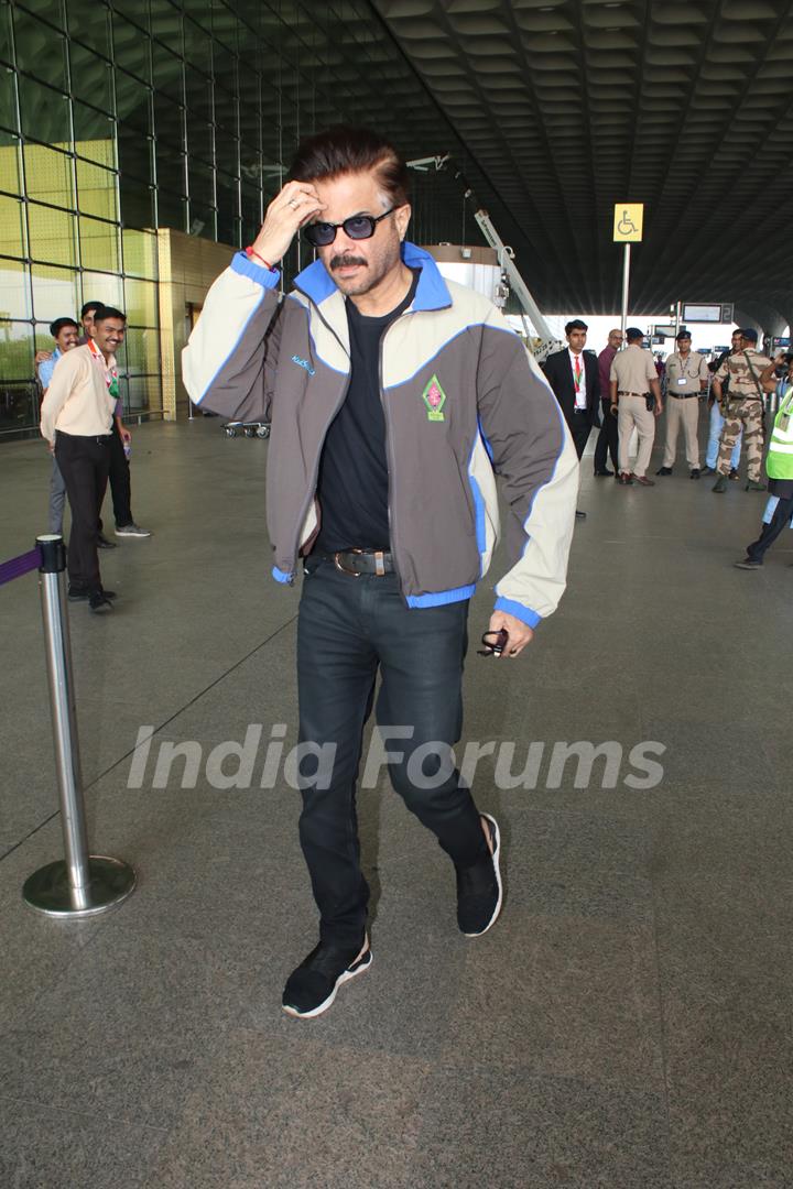 Anil Kapoor snapped at the airport