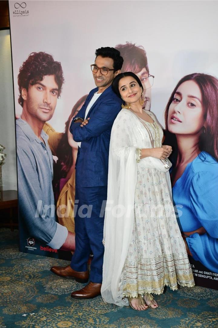 Vidya Balan and Pratik Gandhi spotted promoting upcoming film Do Aur Do Pyaar