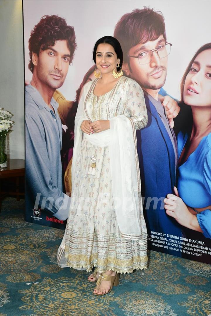 Vidya Balan and Pratik Gandhi spotted promoting upcoming film Do Aur Do Pyaar