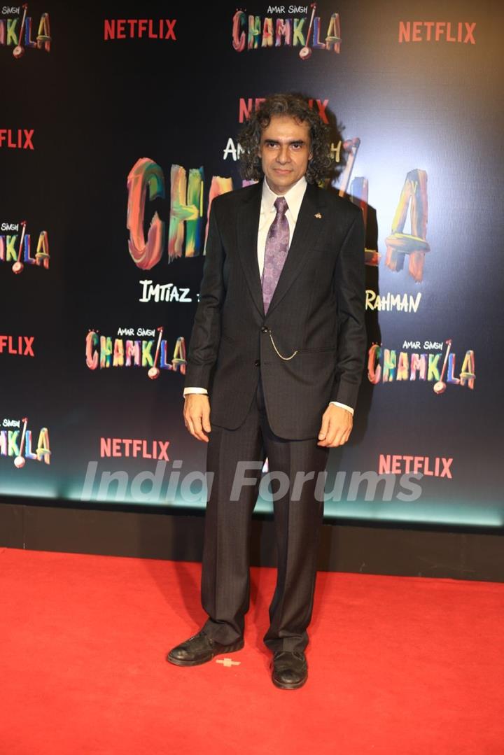 Imtiaz Ali grace the Screening of Amar Singh Chamkila