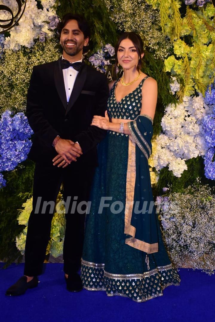 Celebrities attend Anand Pandit’s daughter Aishwarya's wedding reception