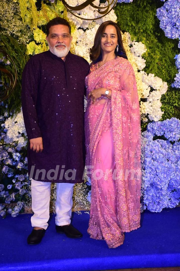 Celebrities attend Anand Pandit’s daughter Aishwarya's wedding reception