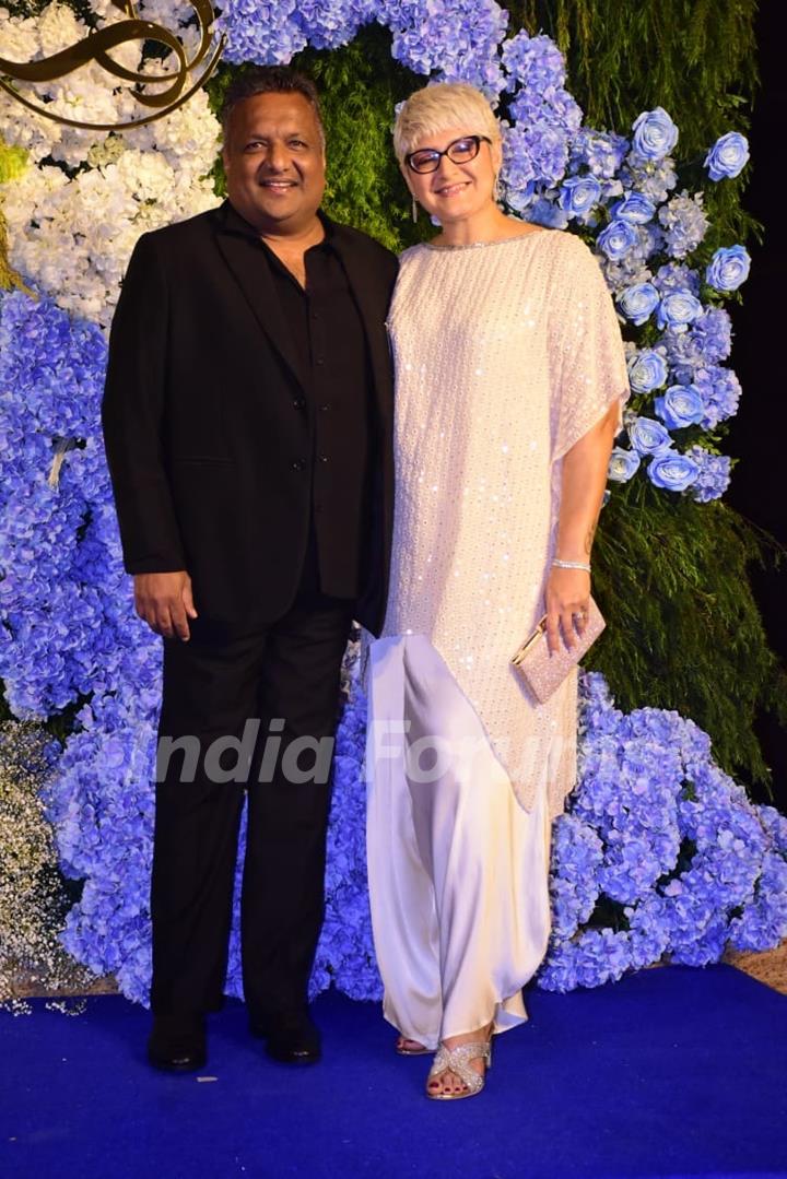 Celebrities attend Anand Pandit’s daughter Aishwarya's wedding reception