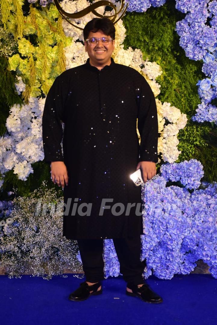 Celebrities attend Anand Pandit’s daughter Aishwarya's wedding reception