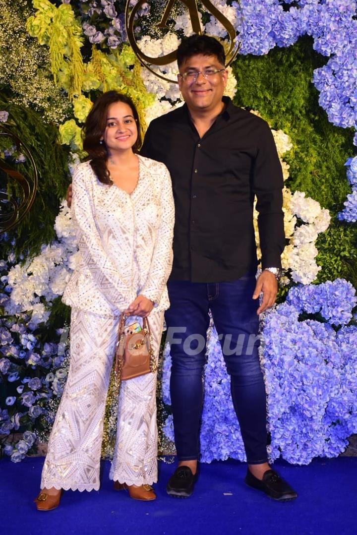 Celebrities attend Anand Pandit’s daughter Aishwarya's wedding reception