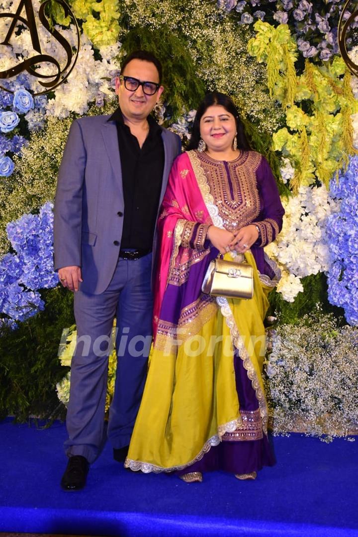 Celebrities attend Anand Pandit’s daughter Aishwarya's wedding reception