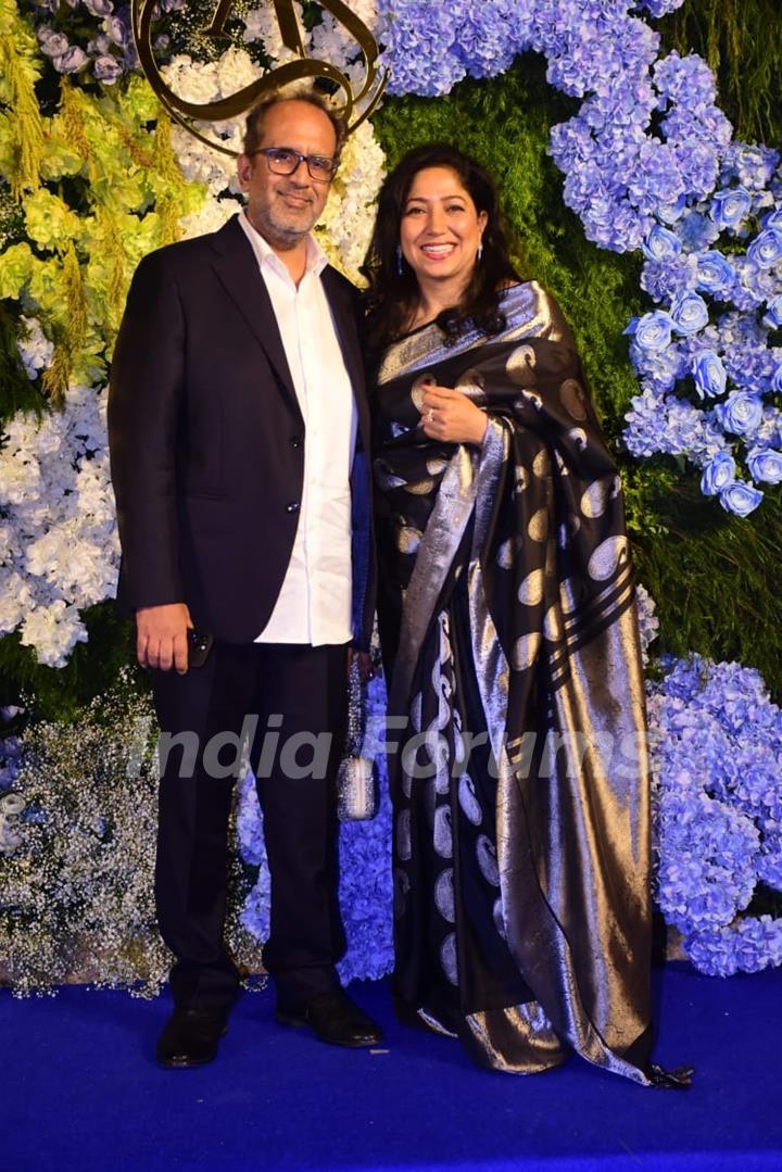 Celebrities attend Anand Pandit’s daughter Aishwarya's wedding reception