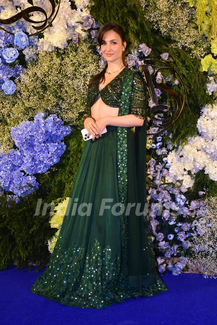 Elli Avram attend Anand Pandit’s daughter Aishwarya's wedding reception