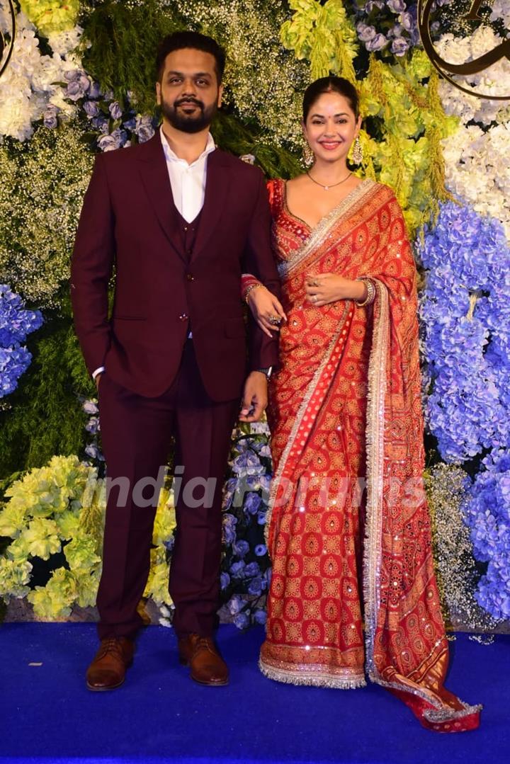 Celebrities attend Anand Pandit’s daughter Aishwarya's wedding reception