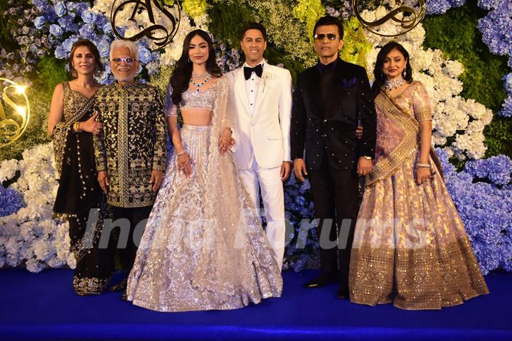 Celebrities attend Anand Pandit’s daughter Aishwarya's wedding reception