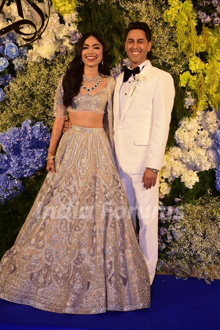 Celebrities attend Anand Pandit’s daughter Aishwarya's wedding reception