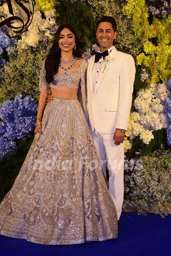 Celebrities attend Anand Pandit’s daughter Aishwarya's wedding reception