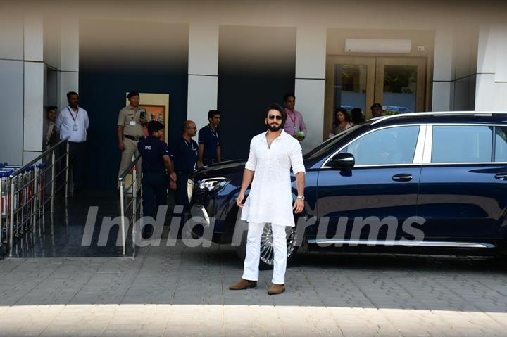 Ranveer Singh spotted at the Kalina airport
