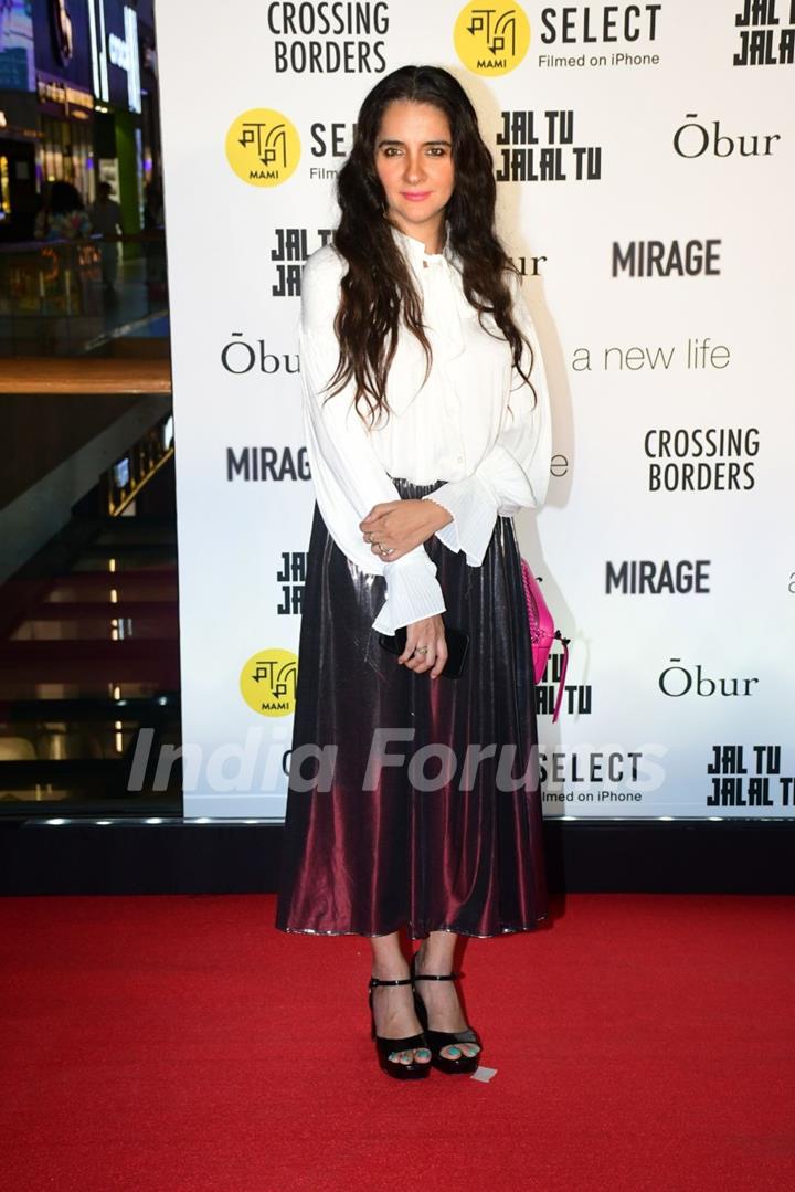 Shruti Seth attend at the red carpet of the special screening of MAMI