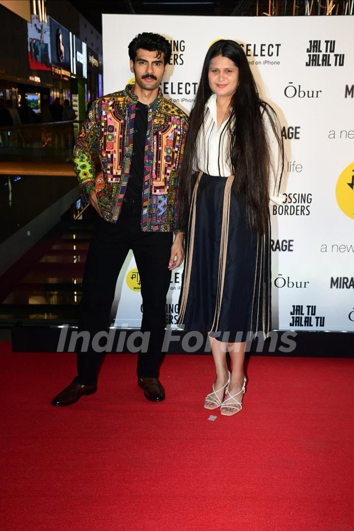 Celebrities attend at the red carpet of the special screening of MAMI