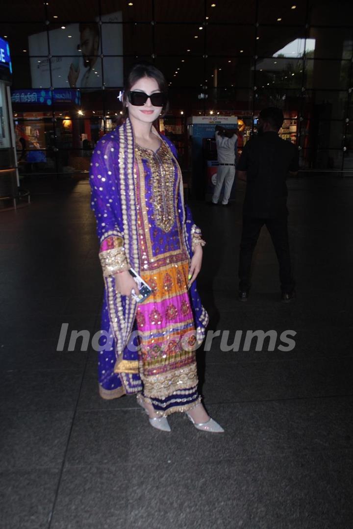 Urvashi Rautela snapped at the airport