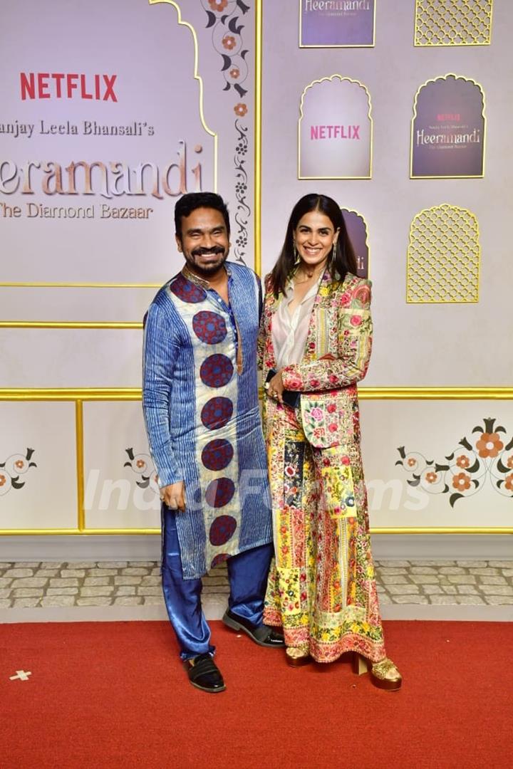 Genelia Deshmukh grace the premiere of Heeramandi