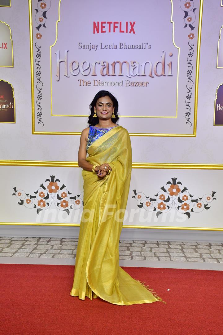 Celebrities grace the premiere of Heeramandi