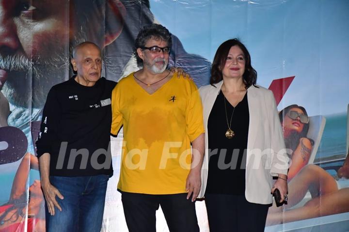 Deepak Tijori, Pooja Bhatt and Mahesh Bhatt  grace the Trailer launch of Tipppsy