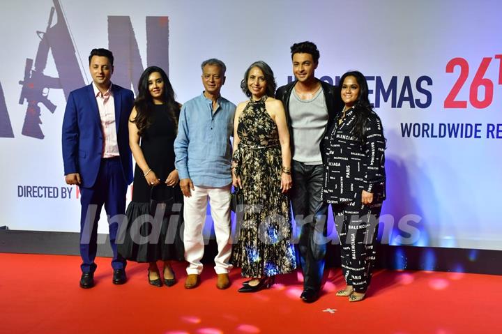 Arpita Khan Sharma and Aayush Sharma grace the Screening of Ruslaan