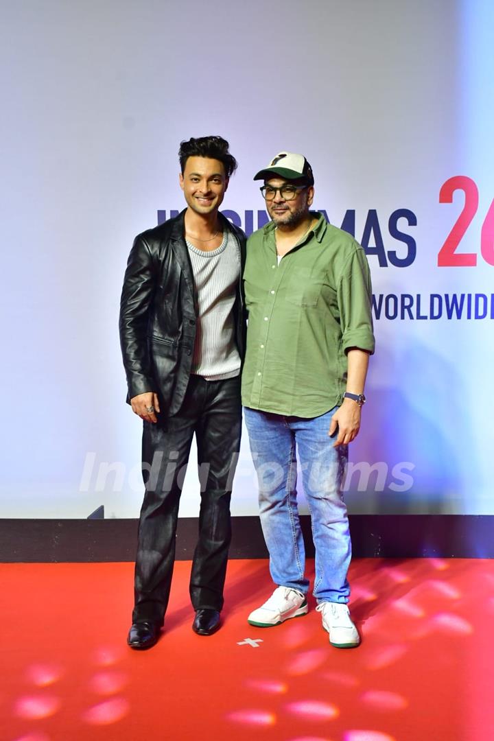 Mukesh Chhabra and Aayush Sharma grace the Screening of Ruslaan