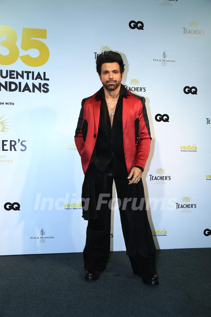 Rithvik Dhanjani snapped at the GQ 35 Most Influential Young Indians Award