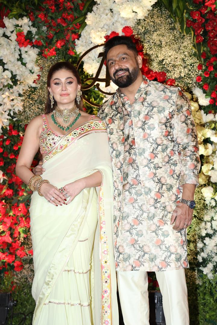 Shefali Jariwala and Parag Tyagi attend Arti Singh's Wedding Ceremony