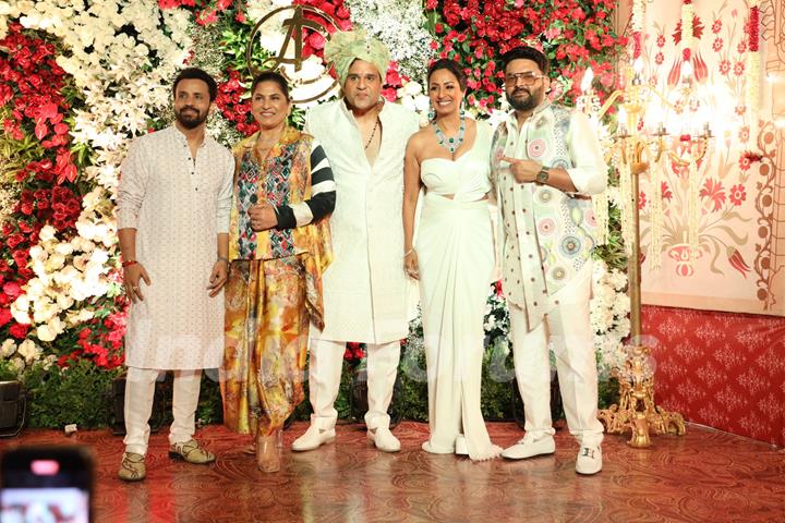 Archana Puran Singh, Kapil Sharma, Krushna Abhishek and Rajiv Thakur attend Arti Singh's Wedding Ceremony