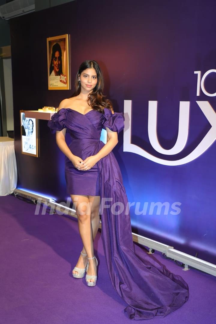 Suhana Khan attend Lux brand launch event 