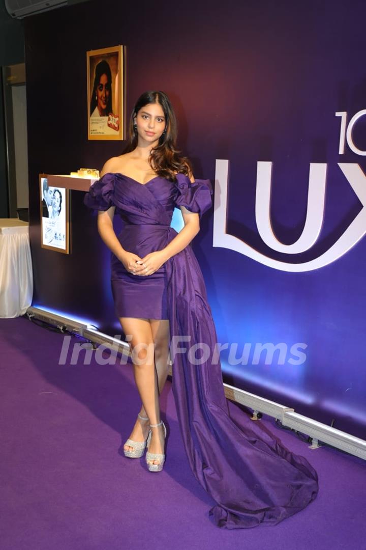 Suhana Khan attend Lux brand launch event 