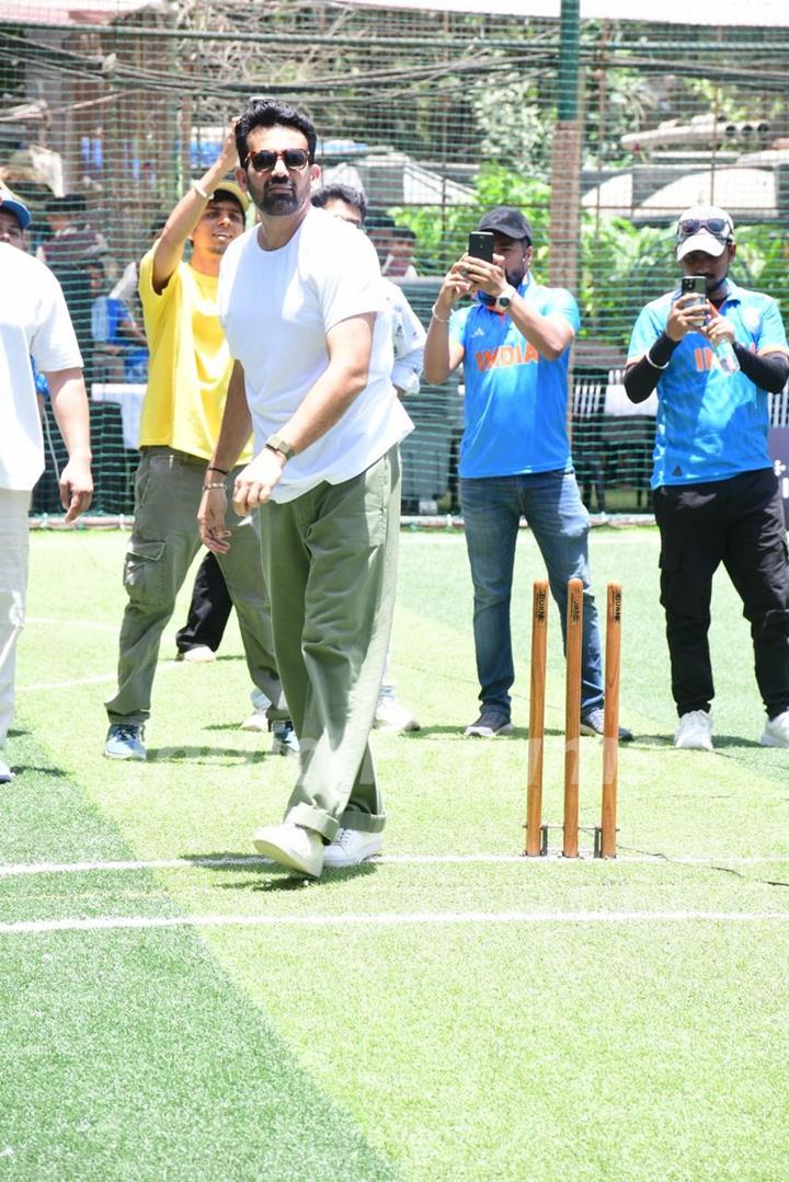 Srikanth Team spotted playing cricket match