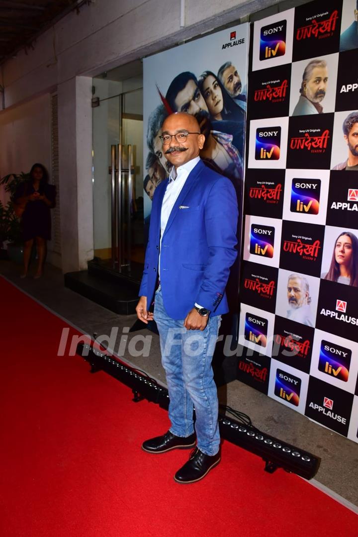 Vijay Vikram Singh grace the Screening of Undekhi Season 3