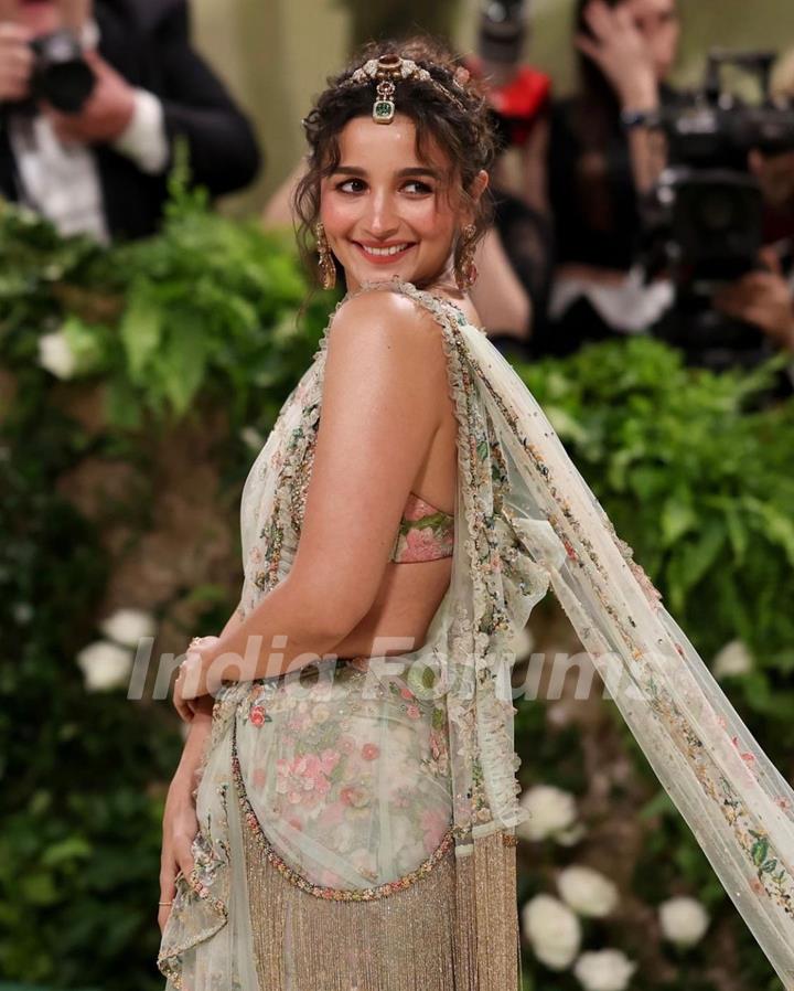 Alia Bhatt grace Red carpet of Met Gala 2024 