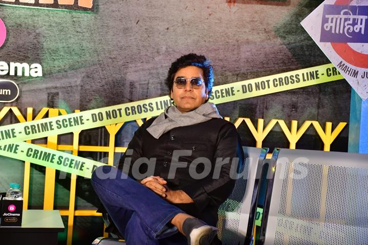 Ashutosh Rana snapped for Murder In Mahim promotions