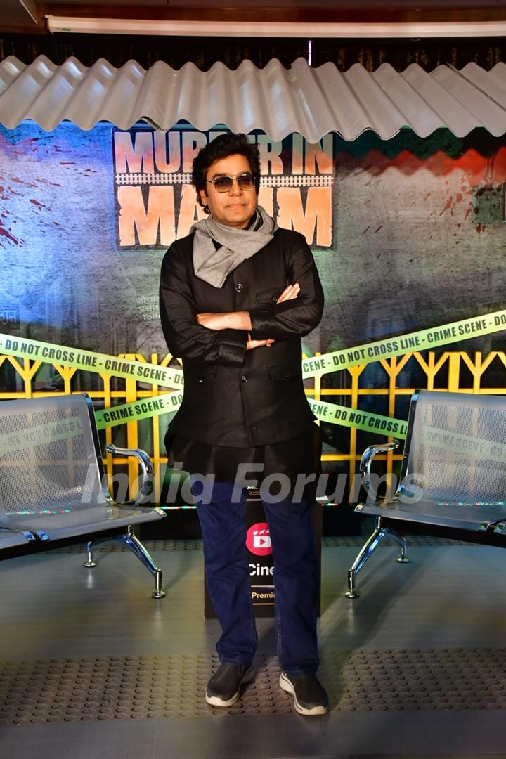 Ashutosh Rana snapped for Murder In Mahim promotions