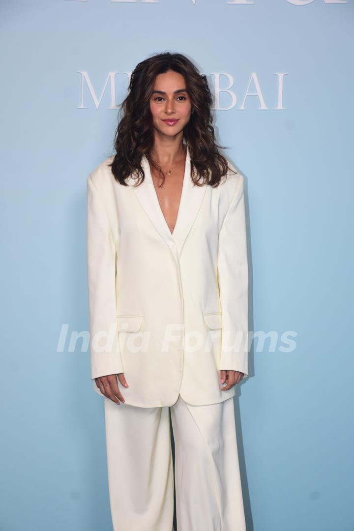 Shibani Dandekar Akhtar attend the grand opening of Tiffany & Co's India Flagship 