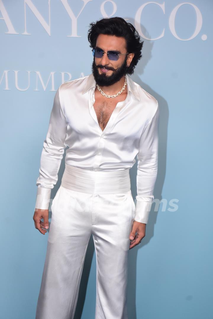 Ranveer Singh attend the grand opening of Tiffany & Co's India Flagship 