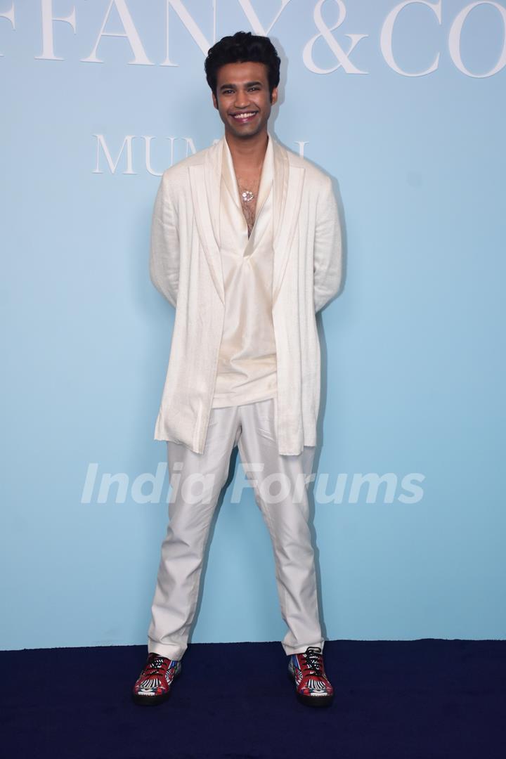 Babil Khan attend the grand opening of Tiffany & Co's India Flagship 