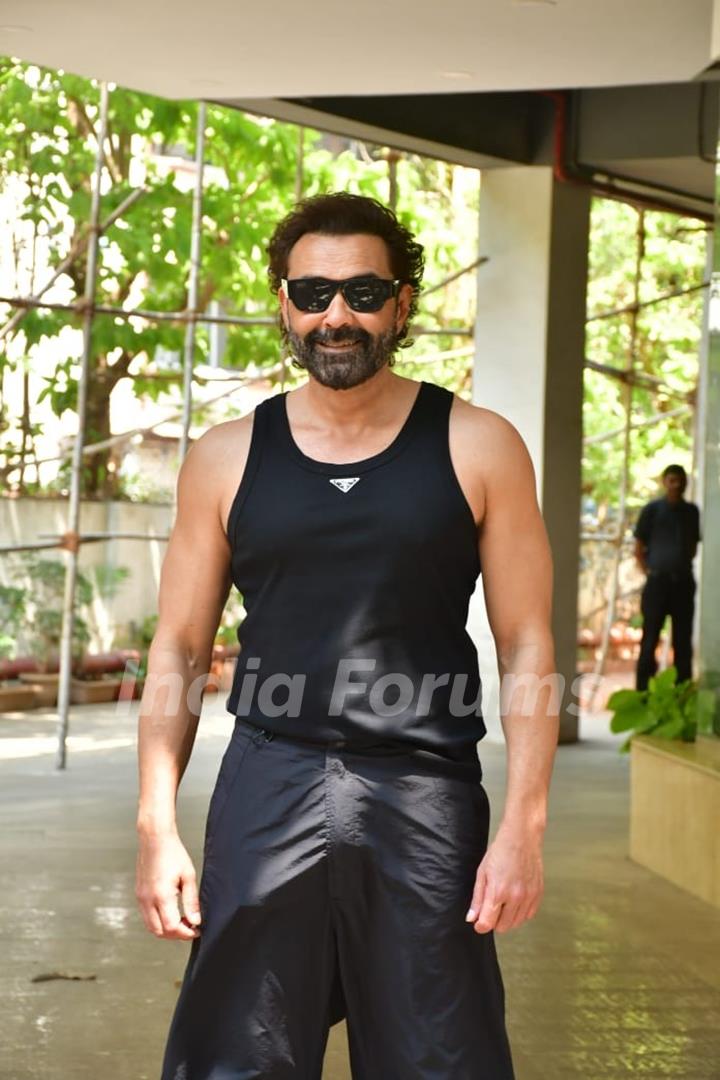 Bobby Deol snapped in the city