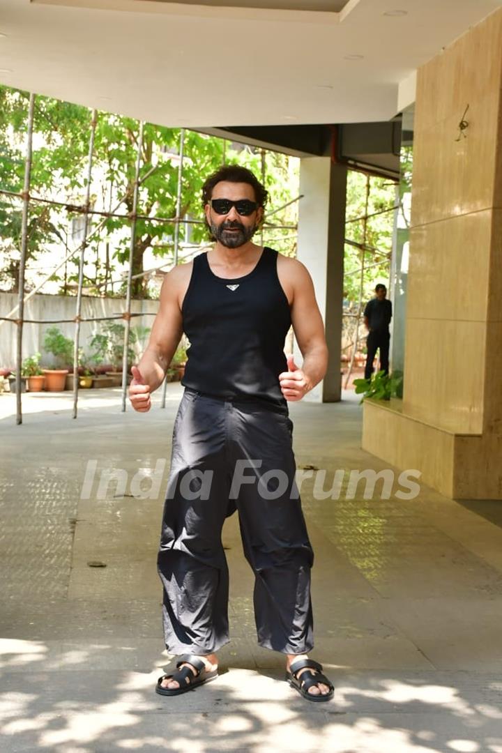Bobby Deol snapped in the city