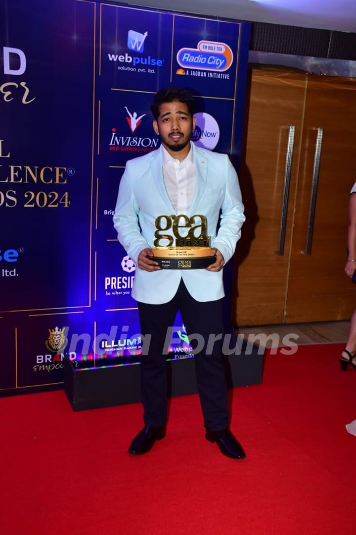Tanmay Singh grace the Global Excellence Awards 2024