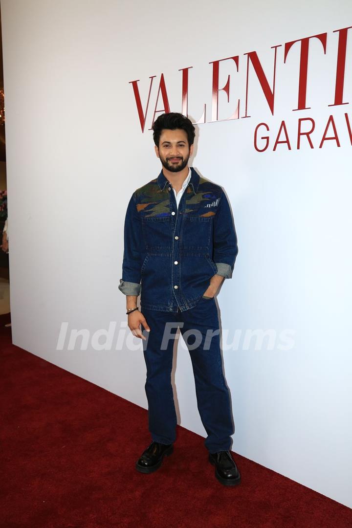 Rohit Saraf grace Valentino Store Launch